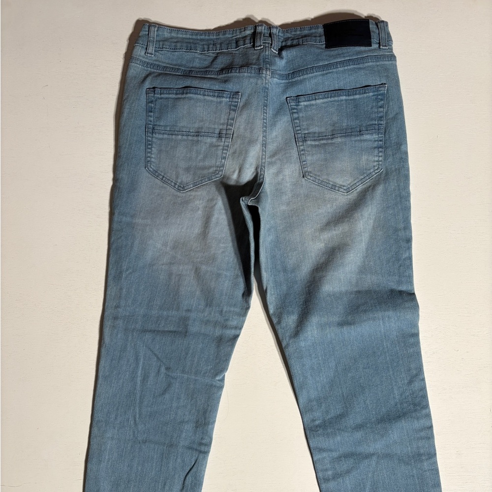 Ben Sherman Light Blue Straight Jeans - Picture 2 of 9